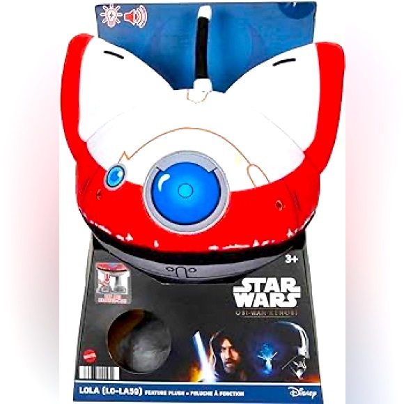 Star Wars Obi-Wan Kenobi LOLA (L0-LA59) Plush Toy - Picture 6 of 6